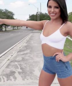 Adriana Chechik – Adriana Squirts From Anal In Public