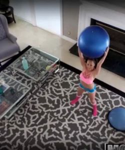 Anal In Yoga Ball