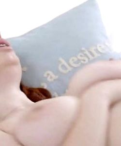 Big Titty Red Headed Teen With Braces Jerks Me Off And Fucks