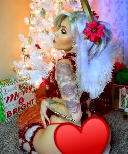 Christmas Angel Mercy Cosplay From Overwatch – Album By Felicia Vox