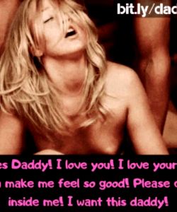 Daddy Fuck Daughter Caption – Father Daughter Sex Caption GIF