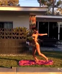 Emmanuelle Chriqui Dancing In A Bikini