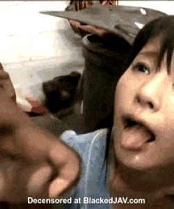 Japanese woman travels to America to swallow Black men's cum