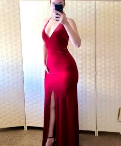 Jessica Rabbit Vibes In This Dress I Thrifted