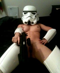 Nude Stormtrooper By Unknown Female