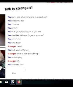 omegle fun with redhead and perv