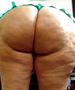 Pawg mom cleaning the house
