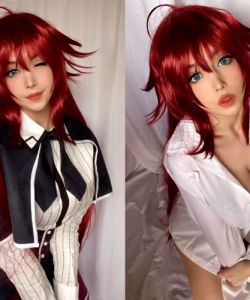 Rias Gremory Cosplay By Me~