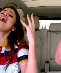 Selena Gomez On Christmas Carpool Karaoke With James Corden