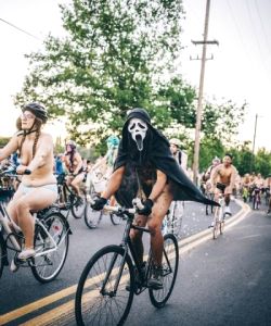 The Pdx World Naked Bike Ride