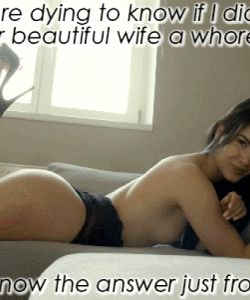 your wife is a whore